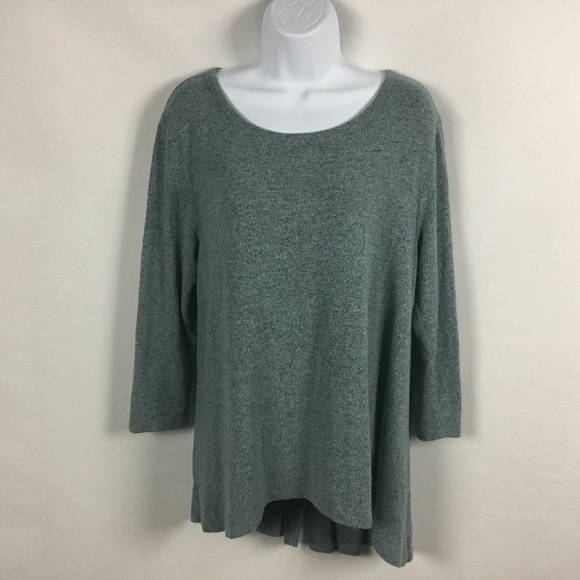 Coin 1804 Button Back Hi Lo Tunic Top - Picture 9 of 10